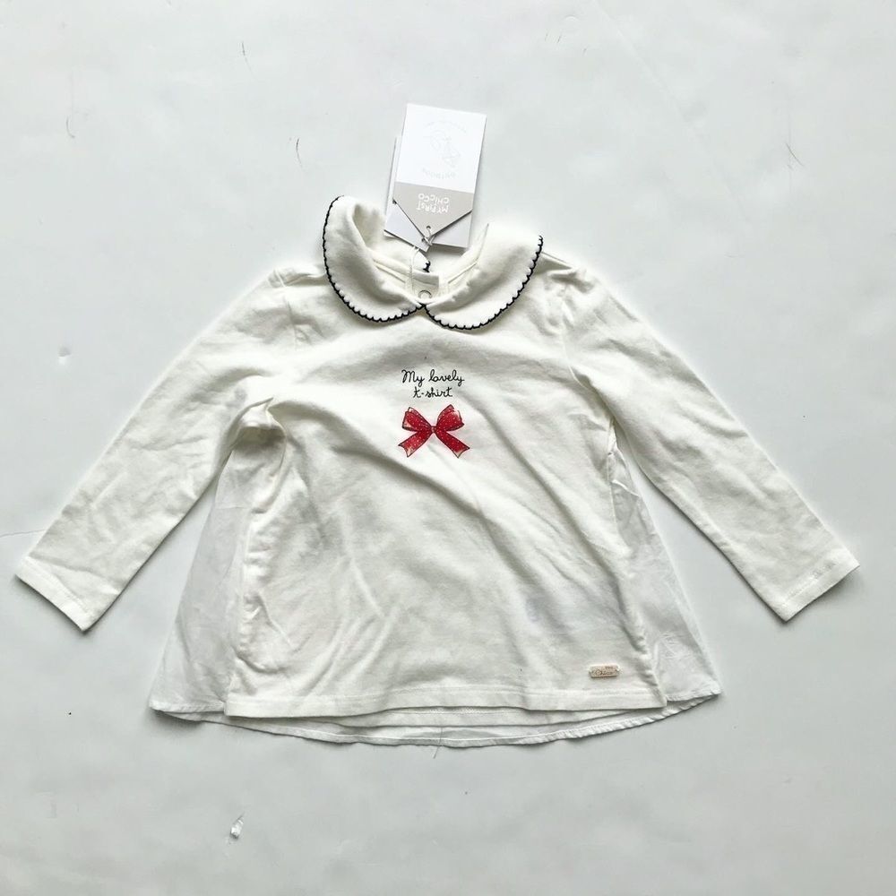 Chicco NWT Peter Pan collar top 15 months